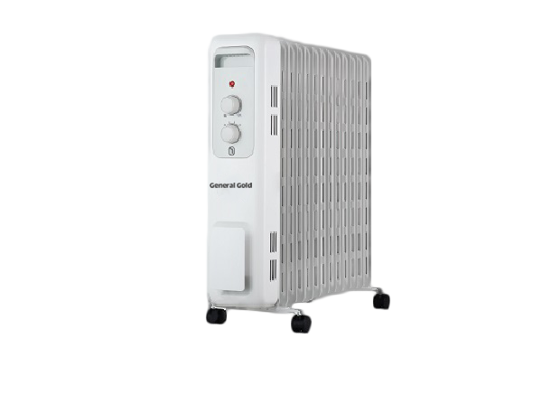 شوفاژ برقی جنرال گلد 13پره (بدون فن) مدل GGOH-13W-B