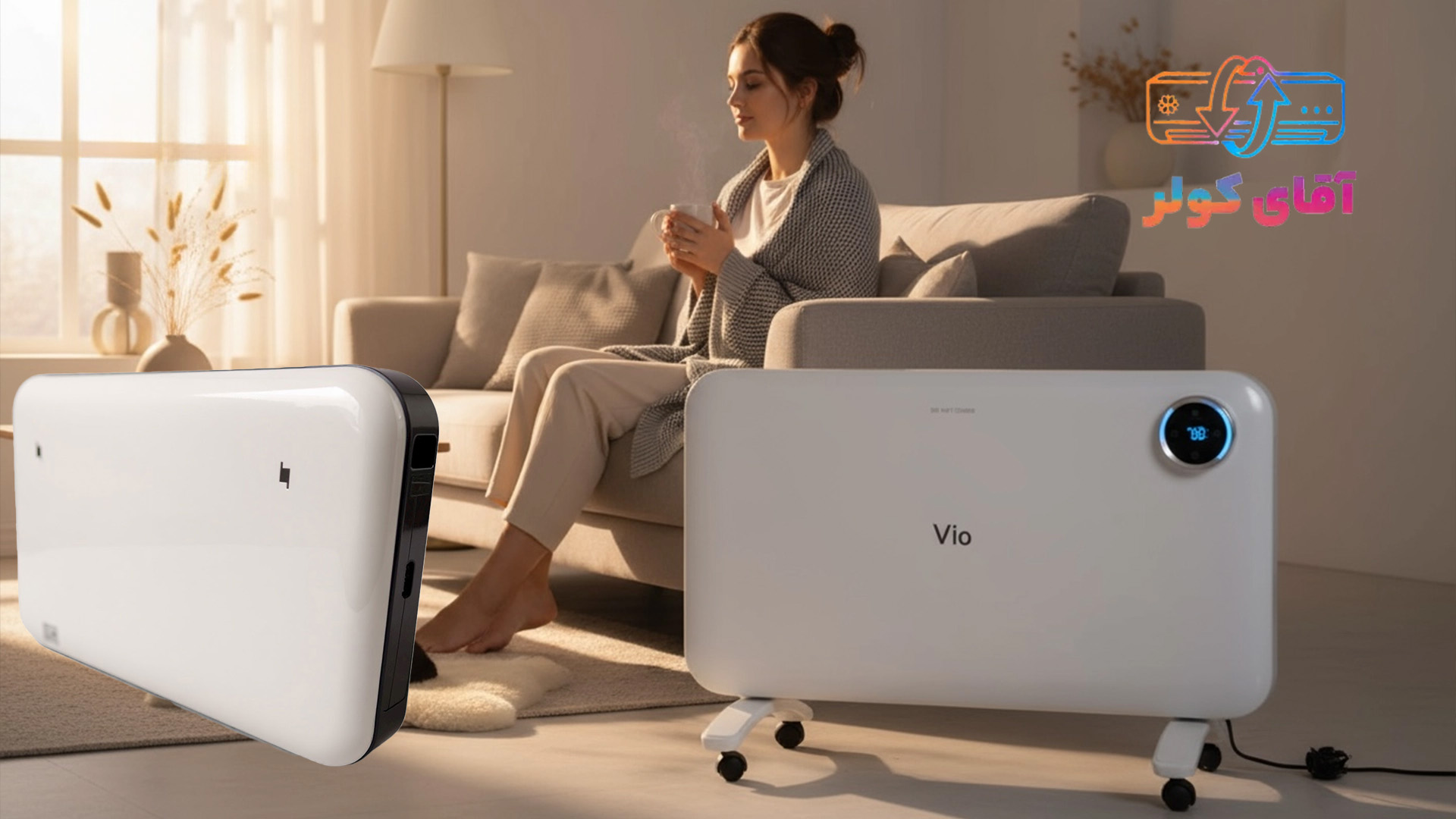 بخاری برقی ویو مدل VIO