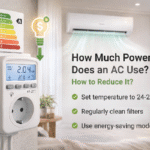 مصرف برق کولر گازی چقدر است و چگونه کمش کنیم؟