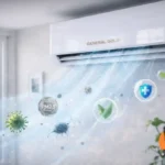 تأثیر کولر گازی جنرال گلد بر کیفیت هوا