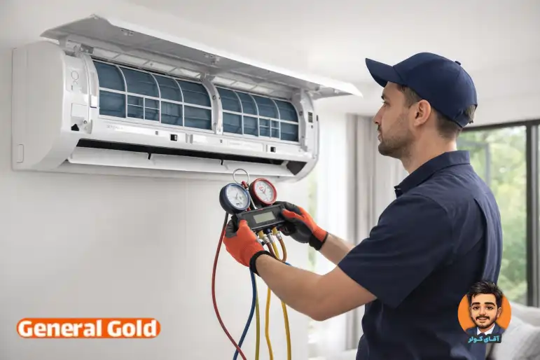 تعمیر و نگهداری کولر گازی جنرال گلد