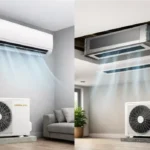 تفاوت کولر گازی اسپلیت و داکت اسپلیت جنرال گلد