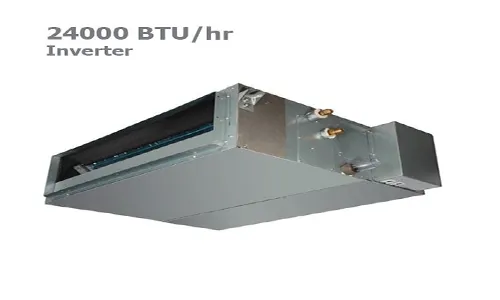داکت اسپلیت سقفی هایسنس 24000 اینورتر HID-24