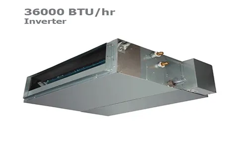 داکت اسپلیت سقفی هایسنس 36000 اینورتر HID-36